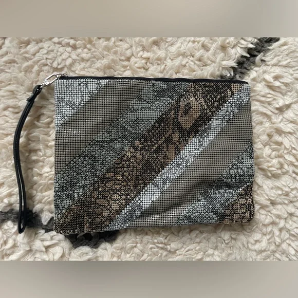 BCBG Bags Bcbg Sequin Wristlet Bag Poshmark